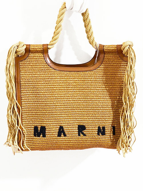 定価127,600円(税込)】MARNI -マルニ- ラフィア素材のマルセロ