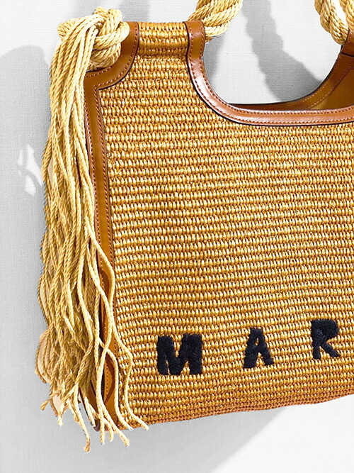 定価127,600円(税込)】MARNI -マルニ- ラフィア素材のマルセロ