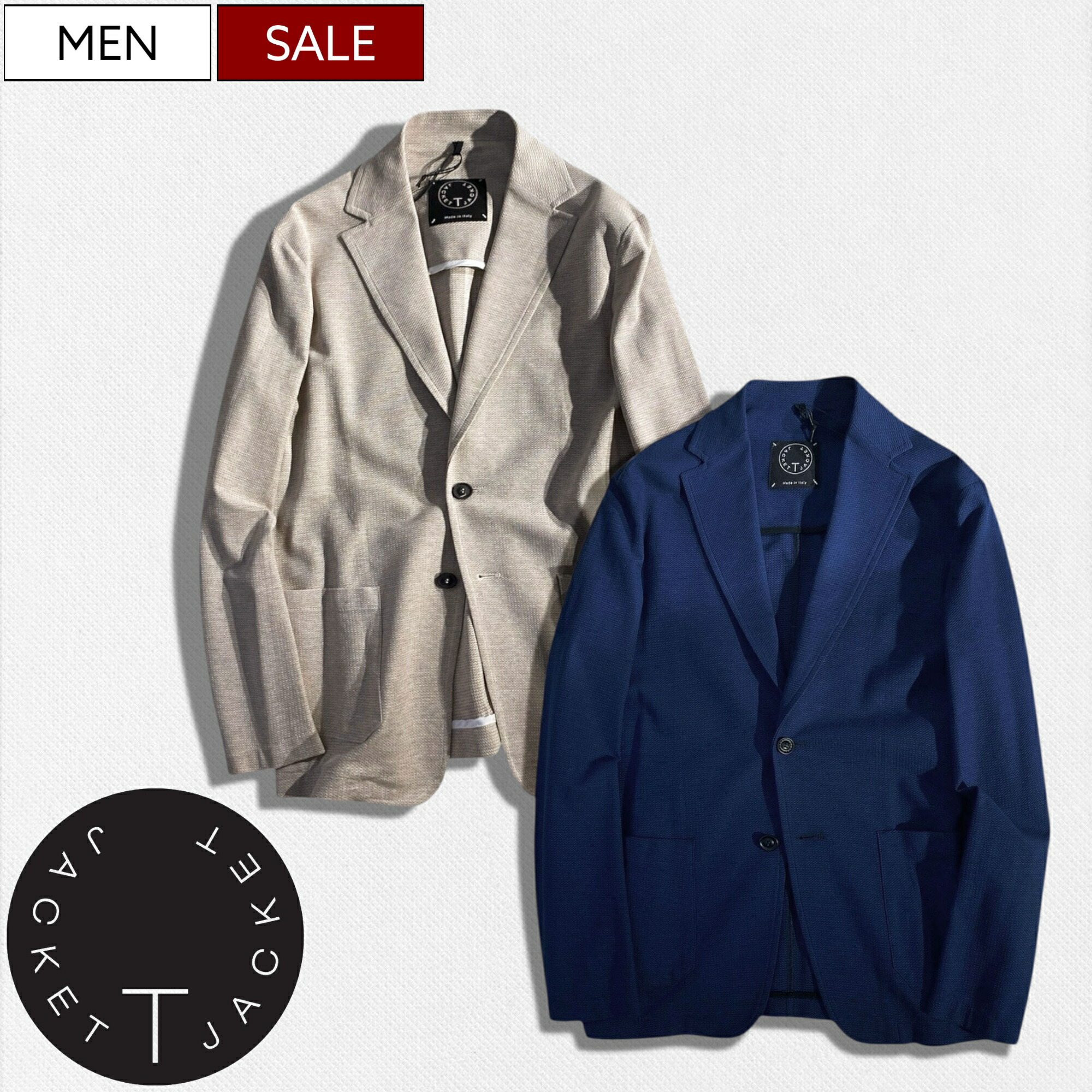 美品　Claudio Tonello テーラードジャケット T-JACKET 楽天市場】【定価81,400円(税込)】T-JACKET ティージャケット