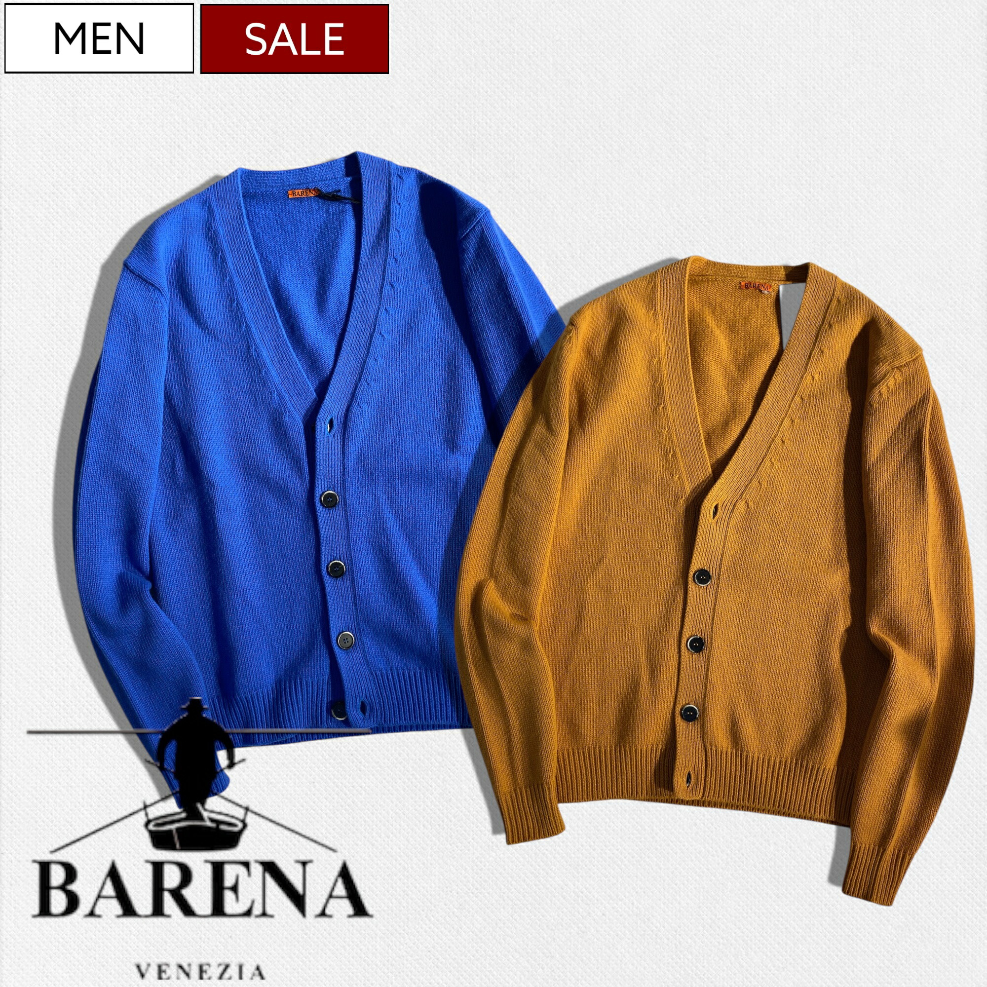 美品】BARENA バレナ　ニットカーディガン　ジャケット　イタリア　ネペンテス 楽天市場】【定価85,800円(税込)】BARENA バレナ 1枚あると重宝する