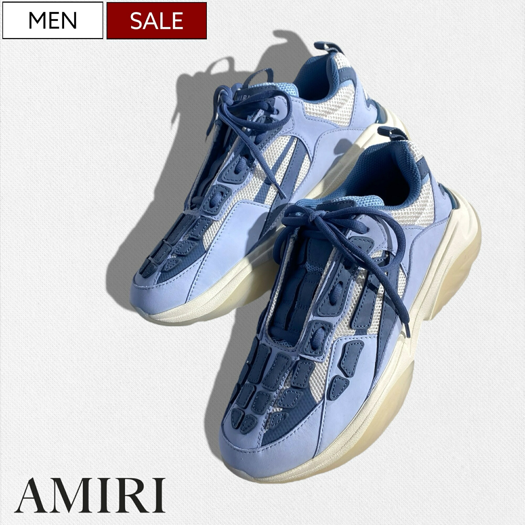 AMIRI アミリアンドメッシュスニーカー　厚底　27 AMIRI アミリアンドメッシュスニーカー 厚底 27