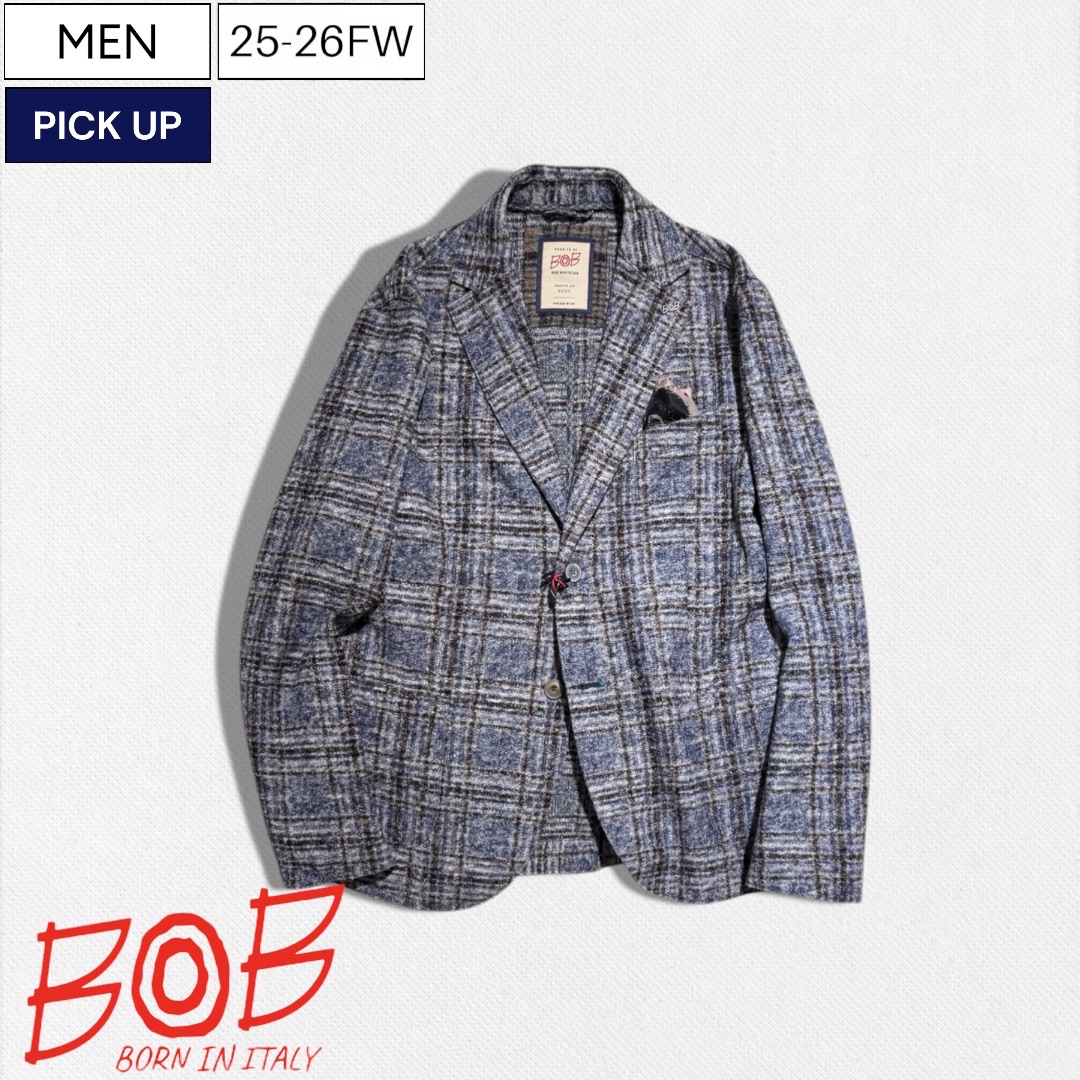 楽天市場】【定価69,300円(税込)】BOB ITALY ボブ サッと羽織っ