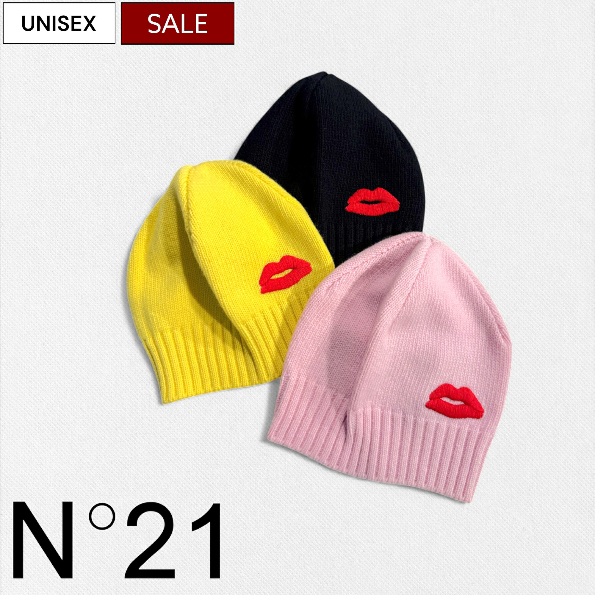 楽天市場】N°21 ヌメロヴェントゥーノ Logo Beanie ロゴインターシャ