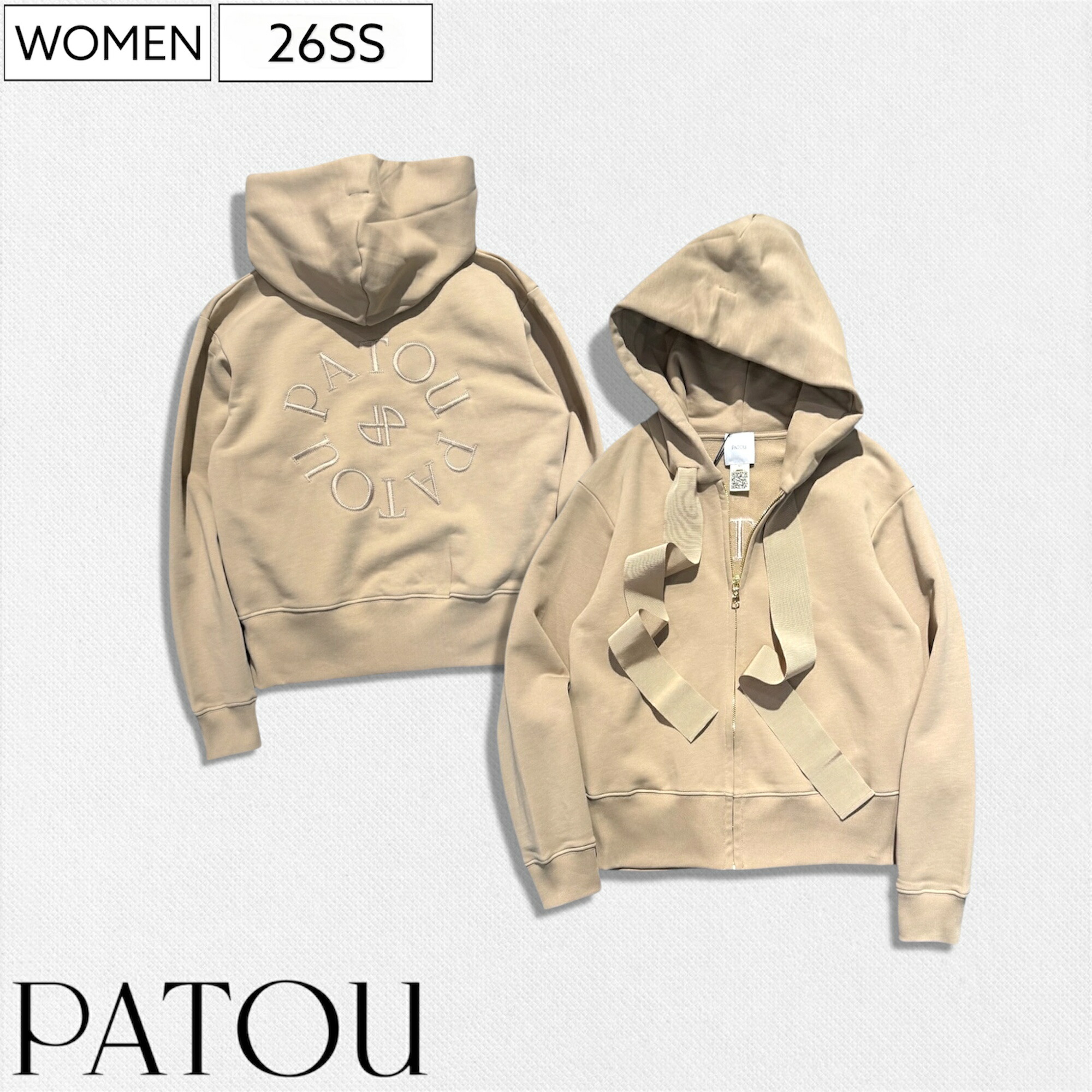楽天市場】PATOU パトゥ パーカー フーディ オーガニックコットン