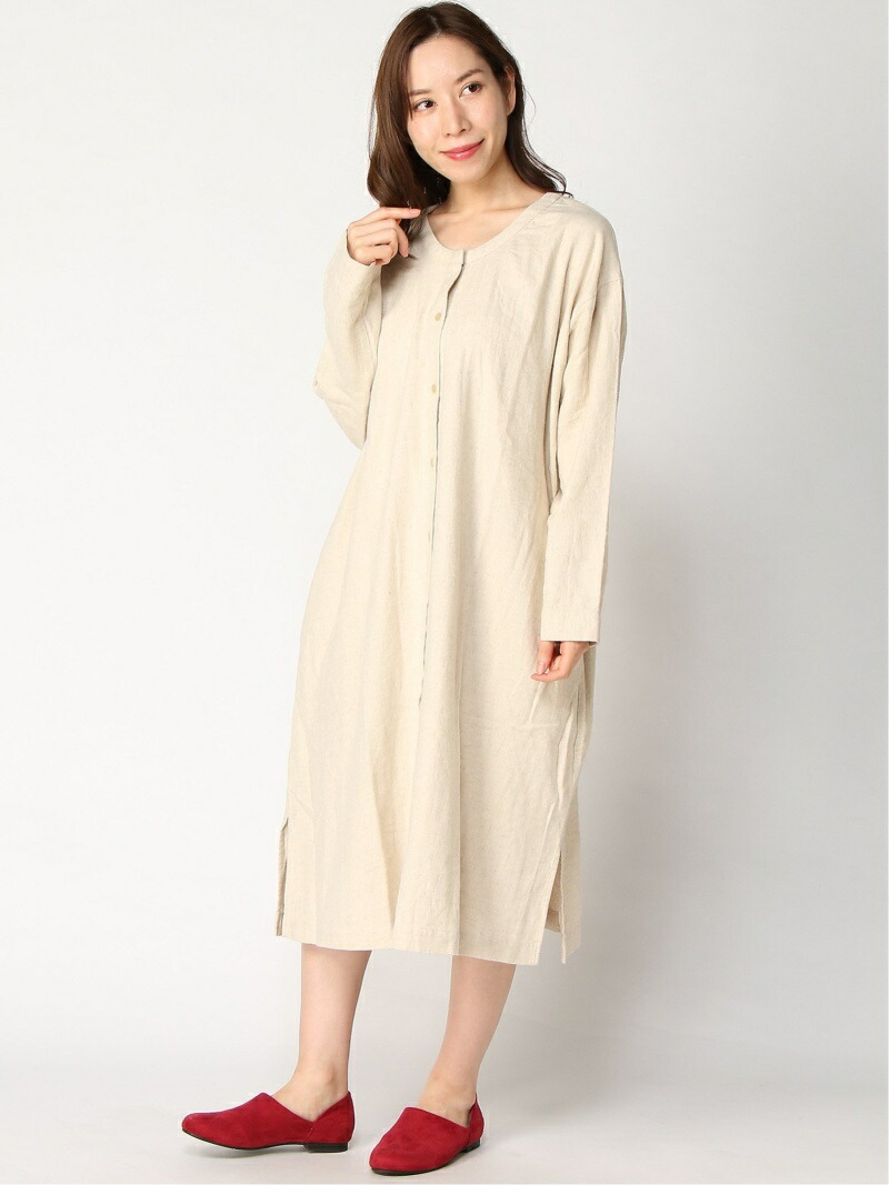 楽天市場 Rakuten Fashion Sale 70 Off メンアサソフトネル3wayop Studio Clip スタディオクリップ ワンピース ロングワンピース マキシワンピース ベージュ ネイビー ブラウン Rba E Studio Clip スタディオクリップ