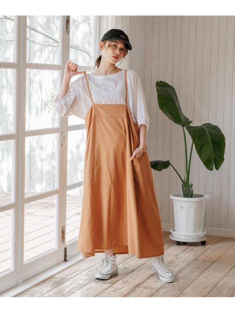楽天市場】【SALE／30%OFF】リネンレーヨンキャミOP studio CLIP