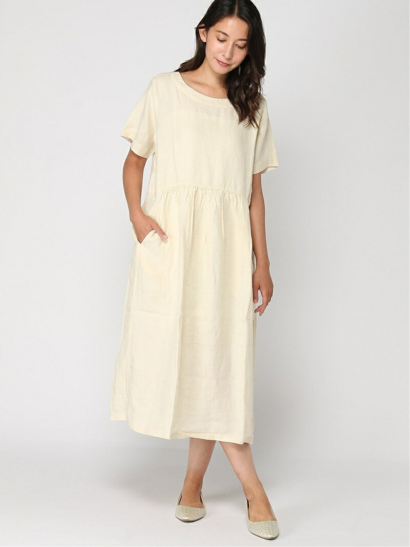 楽天市場 Sale 30 Off リネンwキリカエギャザーop Studio Clip スタディオクリップ ワンピース 半袖ワンピース ホワイト ブラック ブラウン ブルー レッド Rba E 送料無料 Rakuten Fashion Studio Clip スタディオクリップ