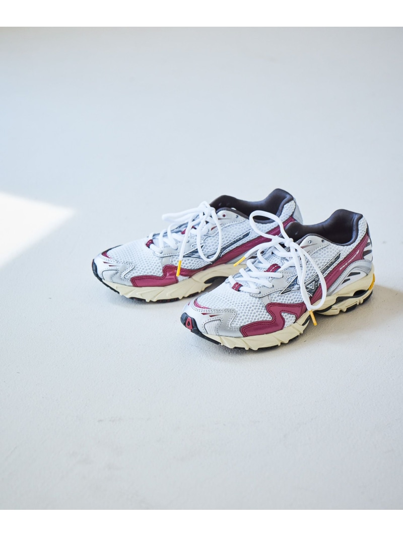 【SALE／20%OFF】【MIZUNO】WAVE RIDER 10 studio CLIP スタディオクリップ シューズ・靴 スニーカー レッド ホワイト【RBA_E】【送料無料】[ Fashion]