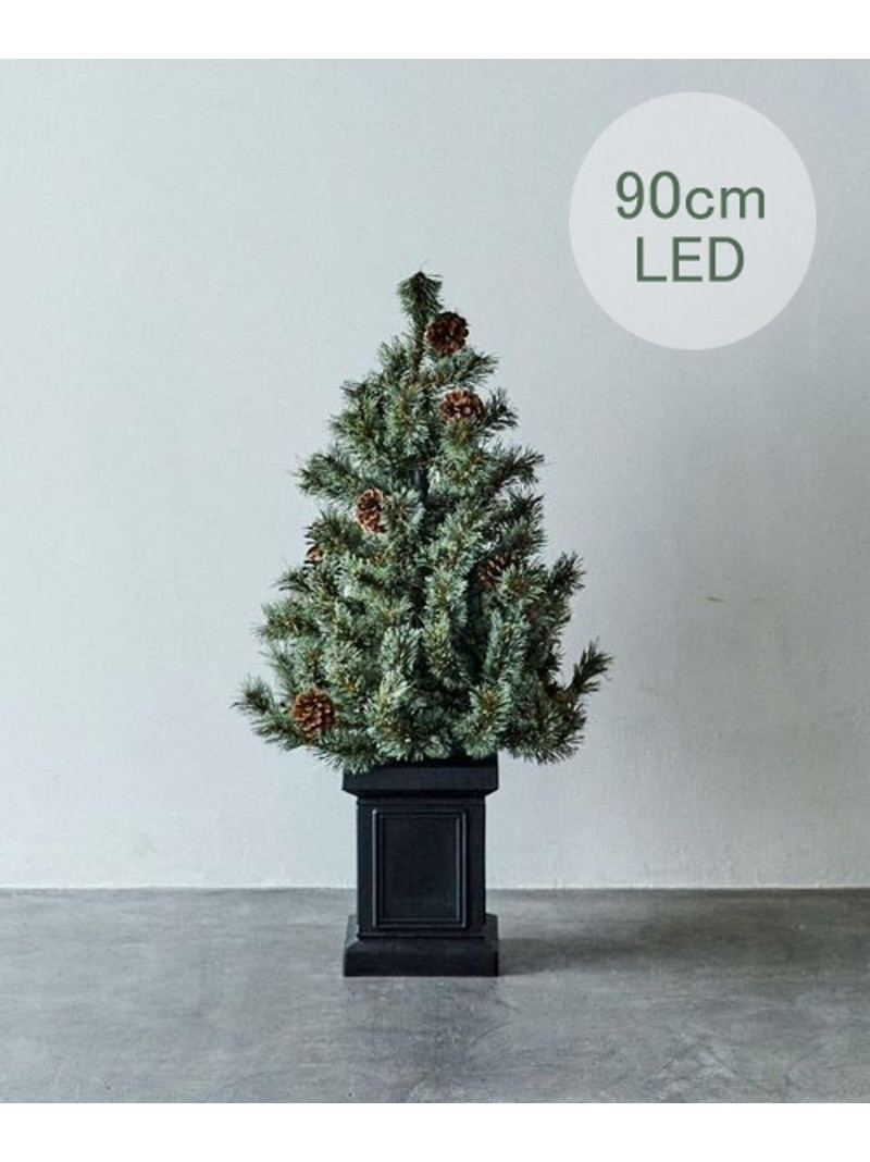 【SALE／30%OFF】LEDツリー 90cm[CHRISTMAS 2024] studio CLIP スタディオクリップ インテリア・生活雑貨 オブジェ・置物・アート グリーン【RBA_E】【送料無料】[Rakuten Fashion]