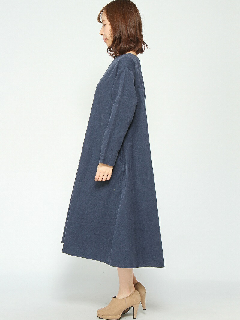 楽天市場 Rakuten Fashion Sale 50 Off コーデュロイ2wayop Studio Clip スタディオクリップ ワンピース 長袖ワンピース ブルー イエロー Rba E Studio Clip スタディオクリップ
