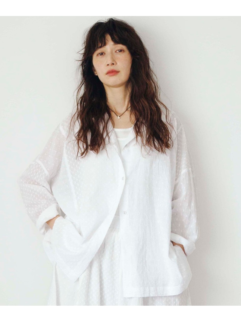 《natural by clip》インドパッチワークブラウス natural by clip スタディオクリップ トップス シャツ・ブラウス ピンク ホワイト ブラック【先行予約】*【送料無料】[ Fashion]