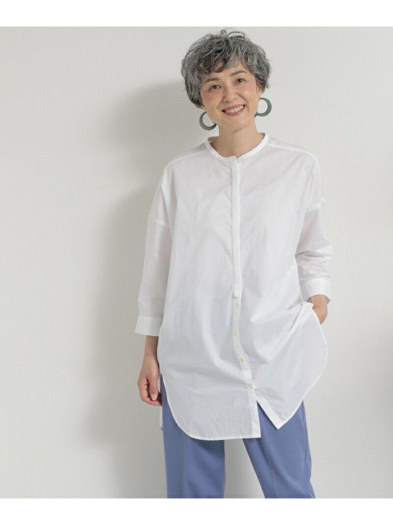 送料無料 マエタテシシュウbigtu Utao スタディオクリップ ワンピース チュニック ホワイト ピンク ブルー Rakuten Fashion 再再販 Secom Com Uy