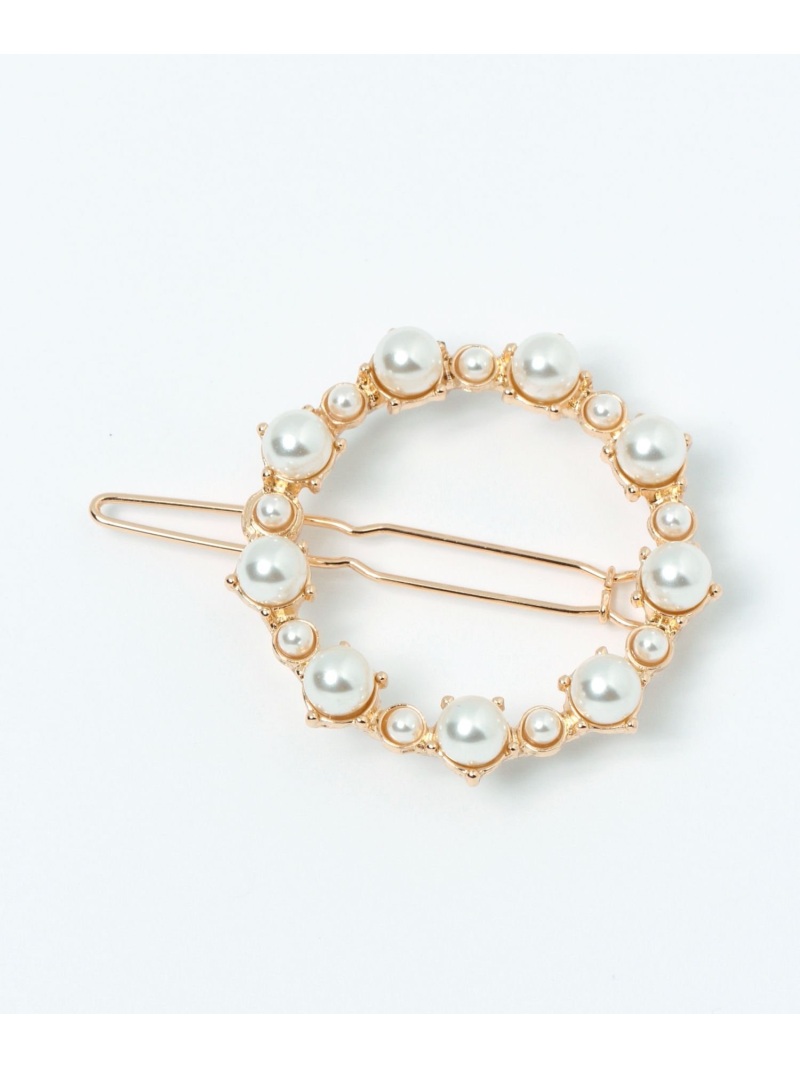 【楽天市場】【SALE／30OFF】daily CLIP/パールラウンドヘアピン daily CLIP スタディオクリップ ヘアアクセサリー