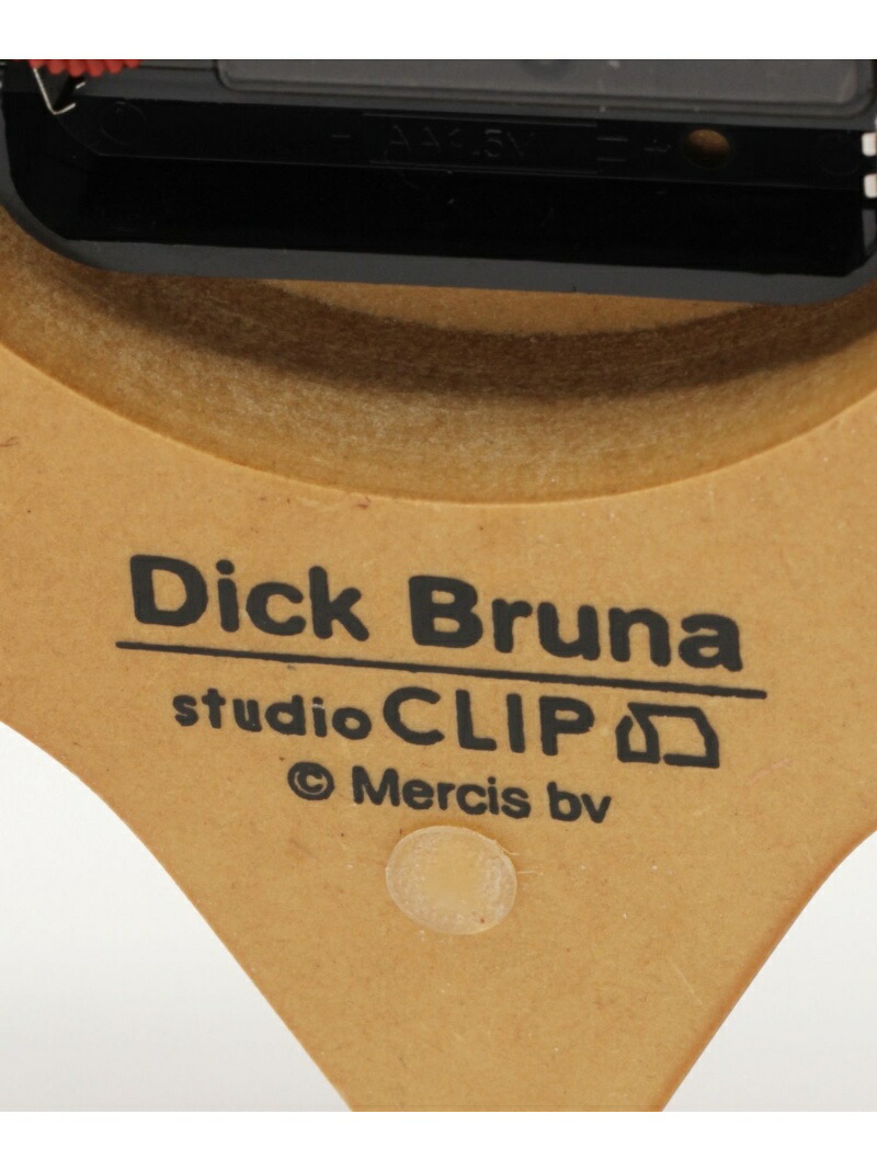 オープニング大放出セール ウッドウォールクロック《Dick Brunaコラボ》 studio CLIP スタディオクリップ インテリア 生活雑貨 時計  ベージュ Rakuten Fashion www.brezzenergy.com