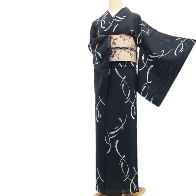 《20%OFFクーポン★19日20:00~26日01:59》【新古品】tomihisa 新品 絽 夏着物 正絹 仕付け糸付 小紋 8543|ゆめsaku