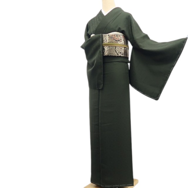 【新古品】tomihisa 新品 着物 正絹 仕付け糸付 小紋 色無地 7608｜ゆめsaku