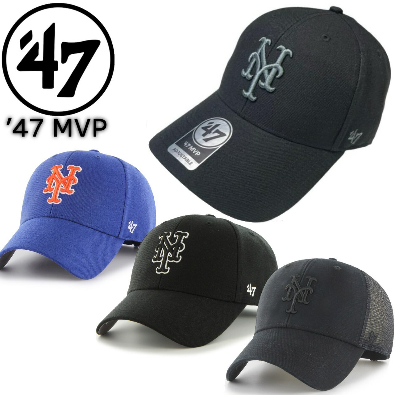 楽天市場】47 キャップ LA ヤンキース NYY ドジャース