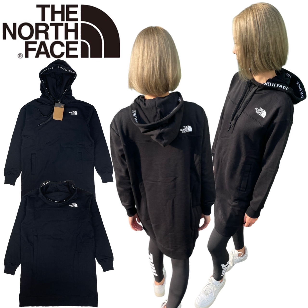 ザ ノースフェイス The North Face パーカー ドレス NF0A5ILO レディース スウェット ズーム 裏起毛 ワンピース THE  NORTH FACE W HOODIE DRESS ZUMU 正規品販売!