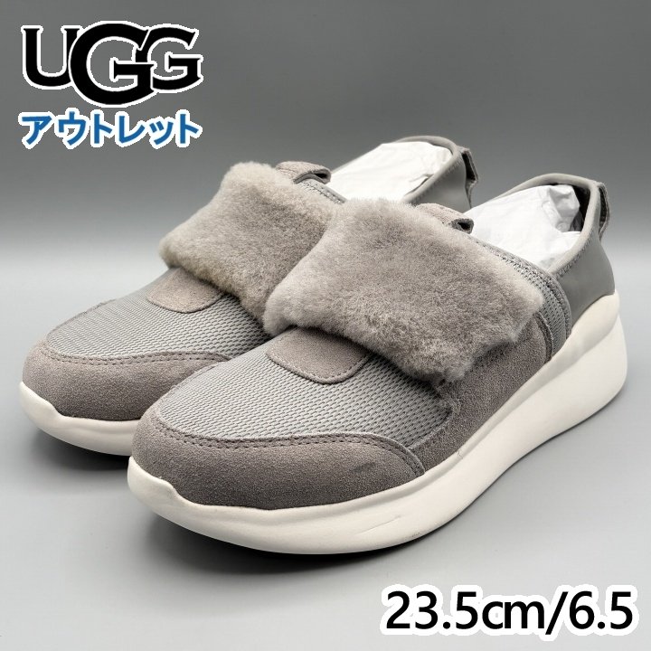 UGG スリッポンスニーカー シール USA6.5/JP23.5cm ピコ レディース/女性用 1101012 アグ (ug260)