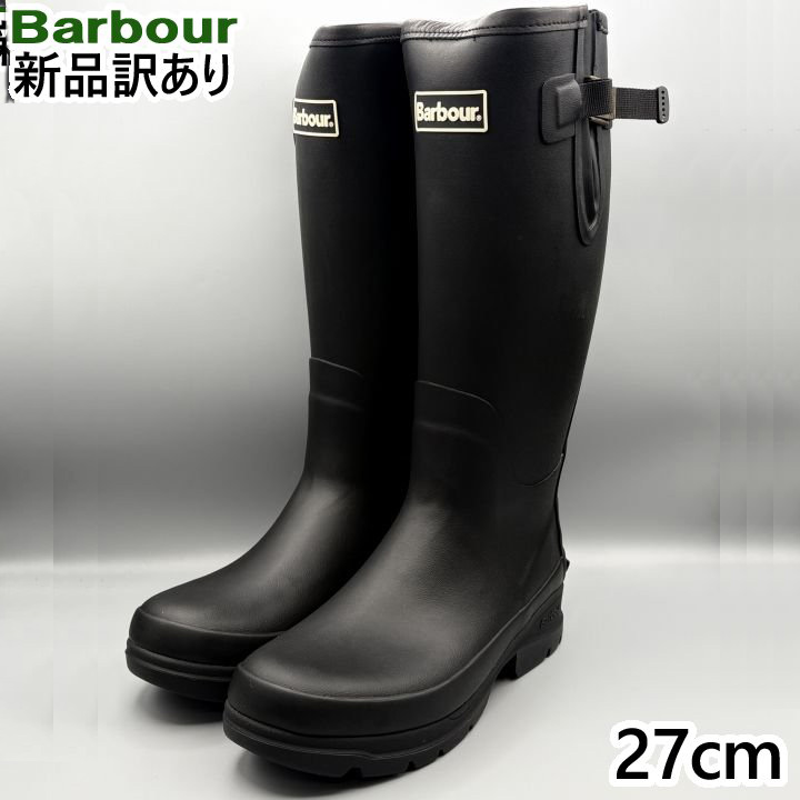 BARBOUR レインブーツ 黒いこと JP27珊/UK8/US9 バブアー 拾疫癘 TEMPEST メンズ/成人男性用 MRF0016BK31 バブアー (bb10)