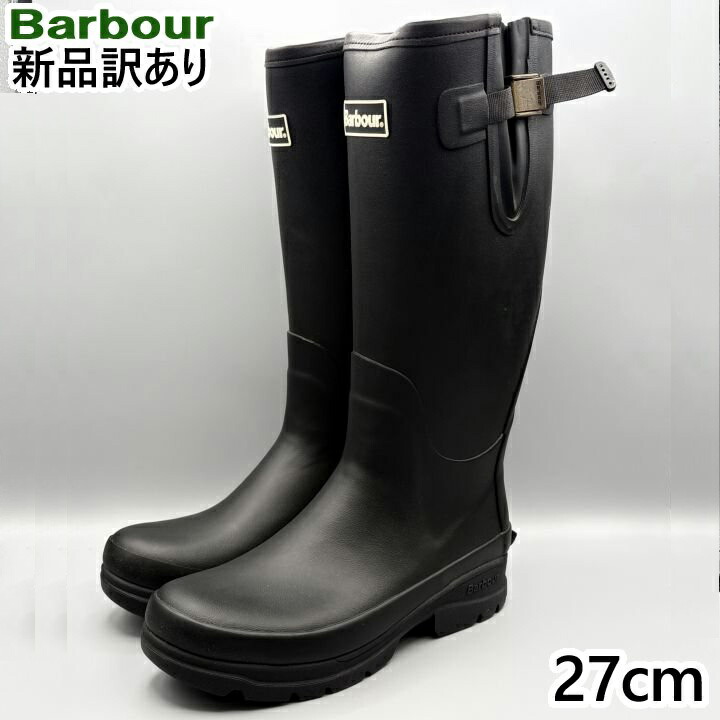 BARBOUR レインブーツ 黒いこと JP27珊/UK8/US9 バブアー 拾疫癘 TEMPEST メンズ/成人男性用 MRF0016BK31 バブアー (bb12)