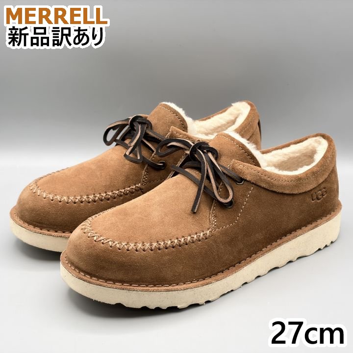 UGG ブーツ チェスナット USA9/JP27cm キャンプアウト レース ロー メンズ/男性用 1112411 アグ スニーカーカジュアルシューズ(ug320)｜Ｓｔｙｌ-ｕｓ（スタイラス）