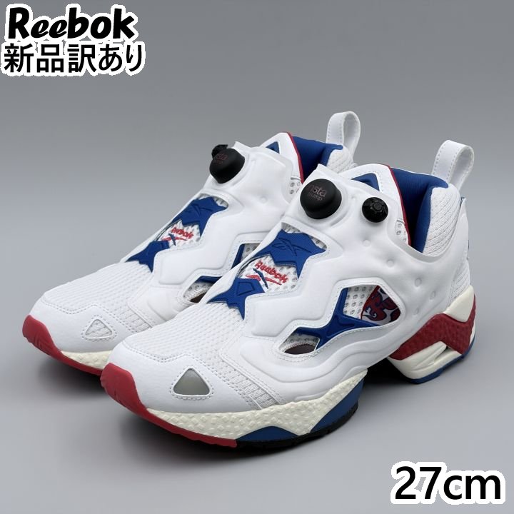 Reebok インスタポンプ フューリー 95 フットウェアホワイト×レッド JP27.0cm スニーカー GY1631 リーボック (rb007)