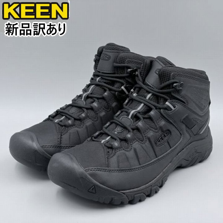 KEEN ターギー EXP ミッド お水校正刷り 黒いこと JP28.5糎 スニーカー 1023021 キーン TARGHEE EXP MID WP (ke069)