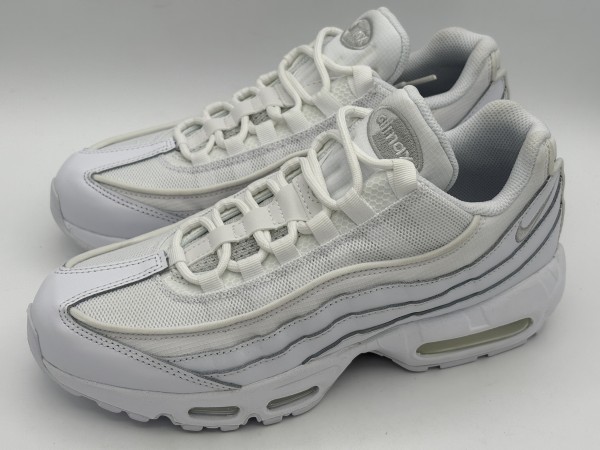 訳あり品 ナイキ スニーカー AIR MAX 95 エアマックス95エッセンシャル 26.0cm ホワイトｘホワイトｘグレーフォグ CT1268-100 男性用兼女性用 NIKE (nk115)
