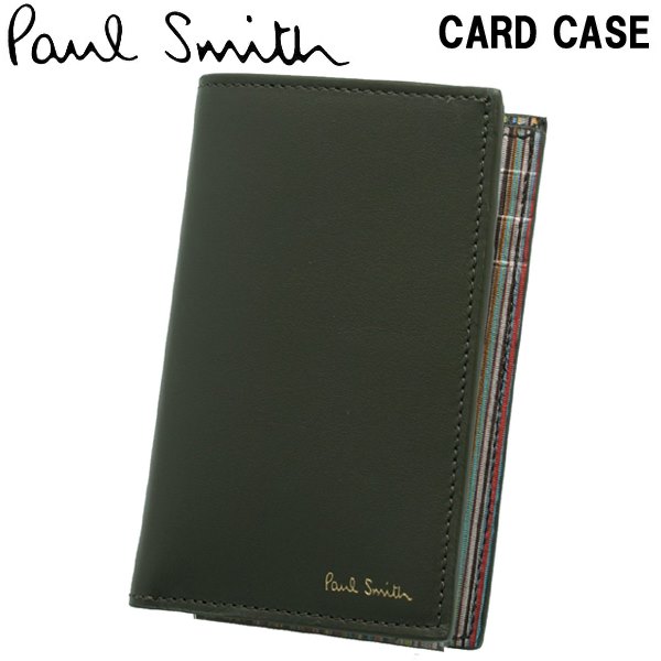 ポール スミス WALLET CC CASE INTMUL PAUL SMITH WALLET CC CASE INTMUL 4774-BMULTI カードケース グリーン (01-60340181)