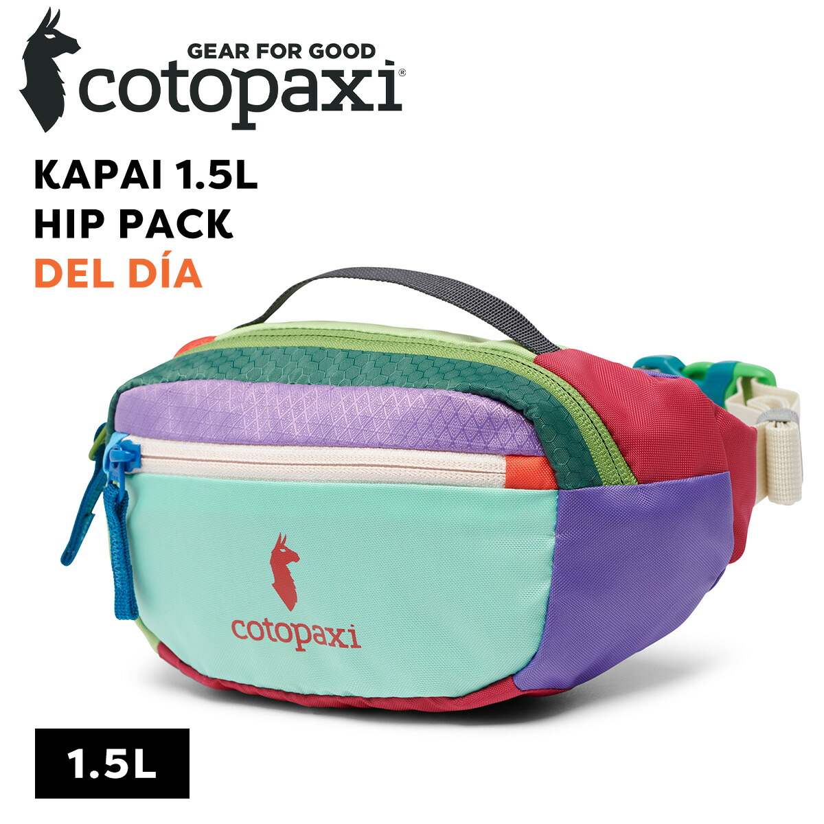 楽天市場】コトパクシ/Cotopaxi Kapai 1.5L hip pack Del Dia (カパイ