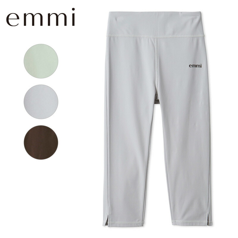 emmi yoga カモミール柄 セット サイズ1 WHT emmi yoga カモミール柄 セット サイズ1 WHT emmi yoga