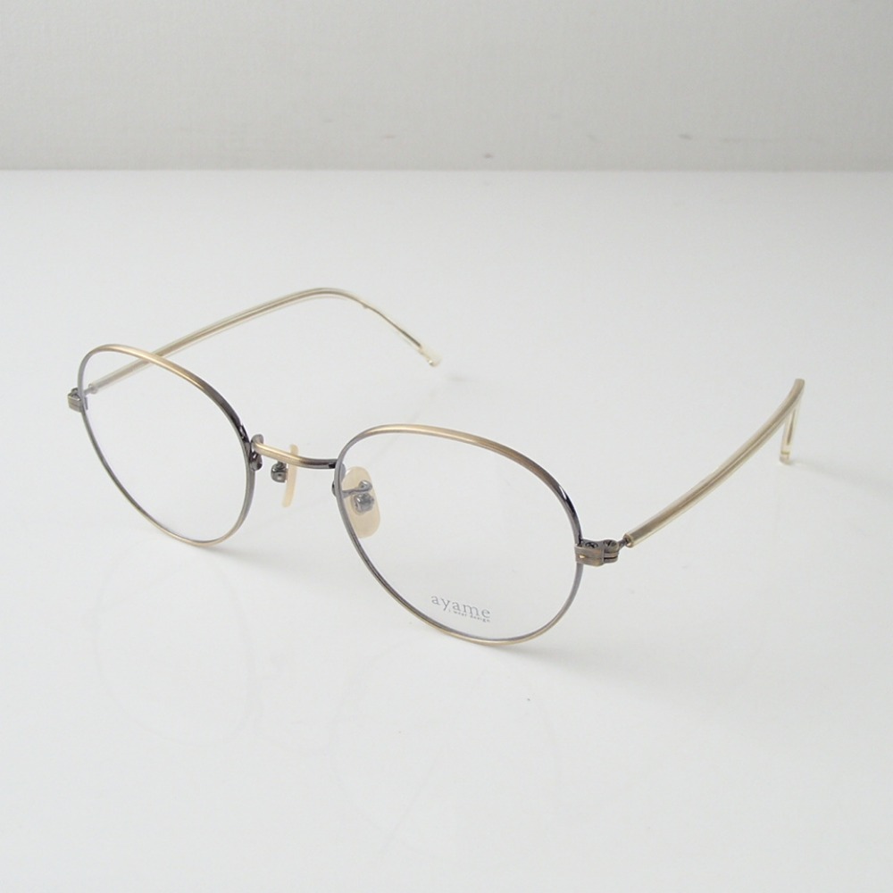 楽天市場 Ayame アヤメ Focusフォーカス 15 メタルボストン メガネフレーム レディース 中古 ブランドリサイクル エコスタイル