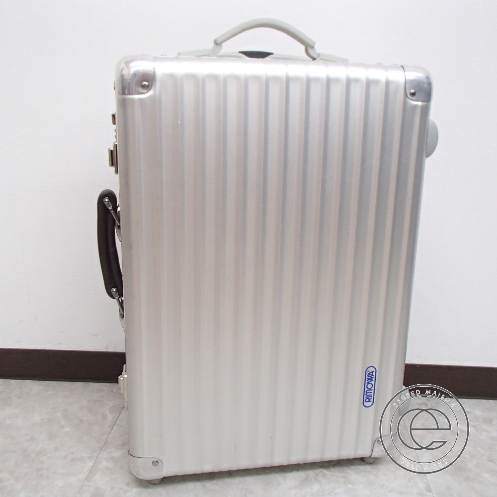 楽天市場 Rimowa リモワ 976 52 Classic Flight Cabin クラシックフライトキャビン 2輪 スーツケース35l アルミニウム 中古 ブランドリサイクル エコスタイル