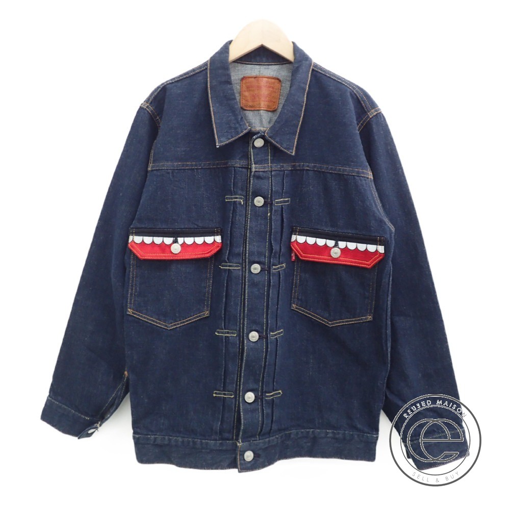 fake levis denim jacket