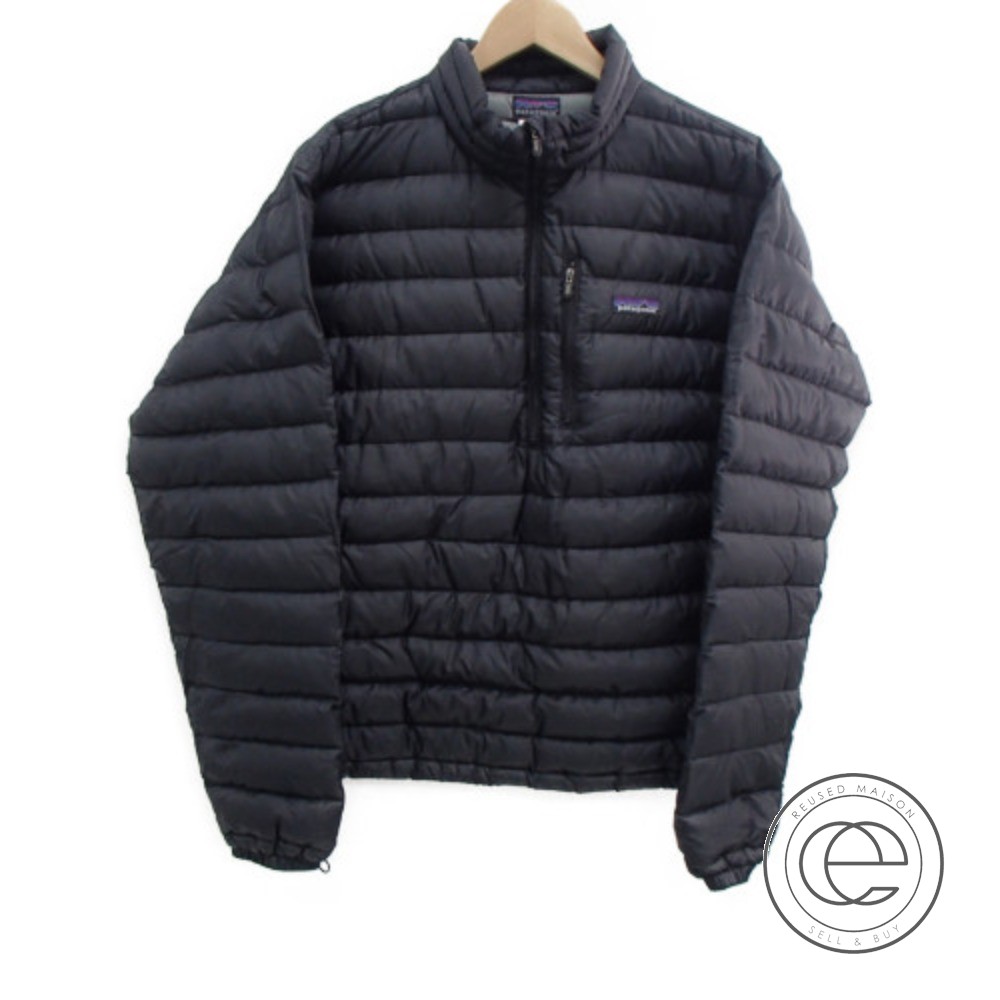 patagonia half zip down jacket