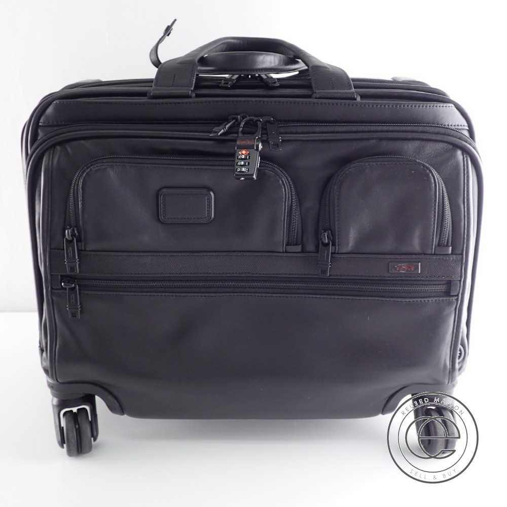 4 wheeled deluxe brief with laptop case