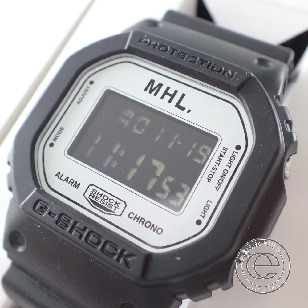 楽天市場 G Shockジーショック Mhl マーガレットハウエル Dw 5600 クオーツ デジタル 腕時計 ブラック メンズ 中古 ブランドリサイクル エコスタイル