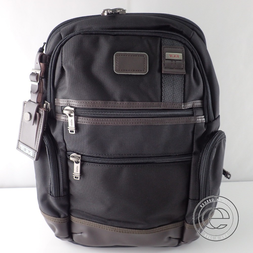 tumi alpha bravo knox backpack hickory