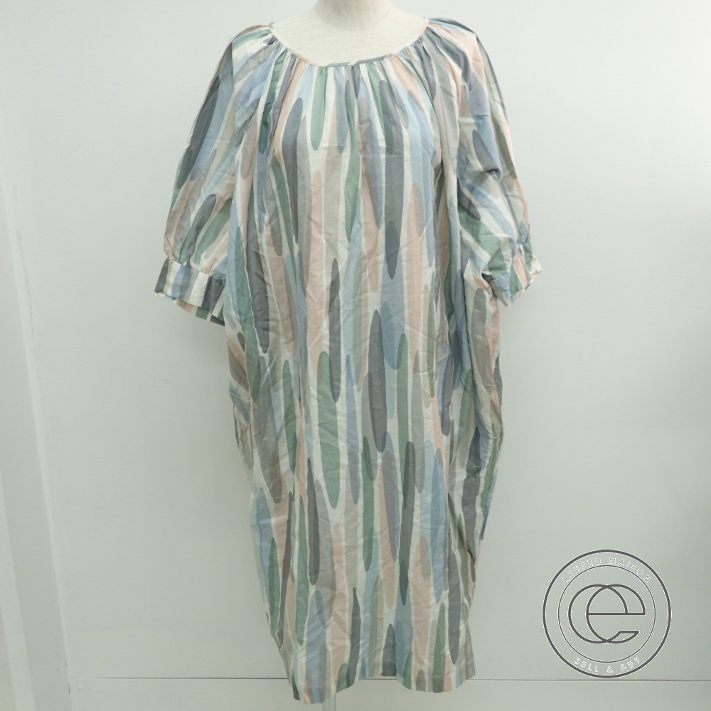 楽天市場 Mina Perhonenミナペルホネン Laundryシリーズwater Fall ドレス ワンピース 38 Light Mix レディース 中古 ブランドリサイクル エコスタイル