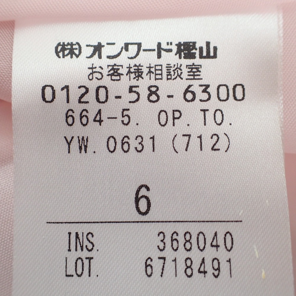 新色追加 Toccaトッカ 18aw Optoyw0631 White Label Nerineネリネ ドレス リボンテープフラワー刺繍 ワンピース 6 ピンク系 レディース チャンピオン Todomundo Org