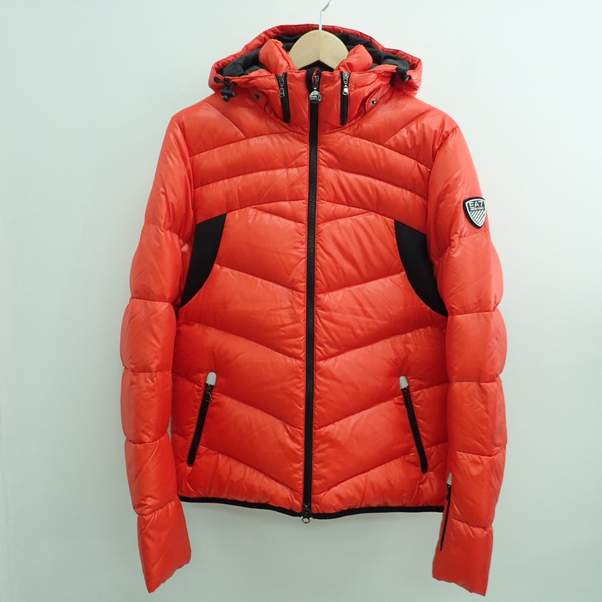 ea7 orange jacket