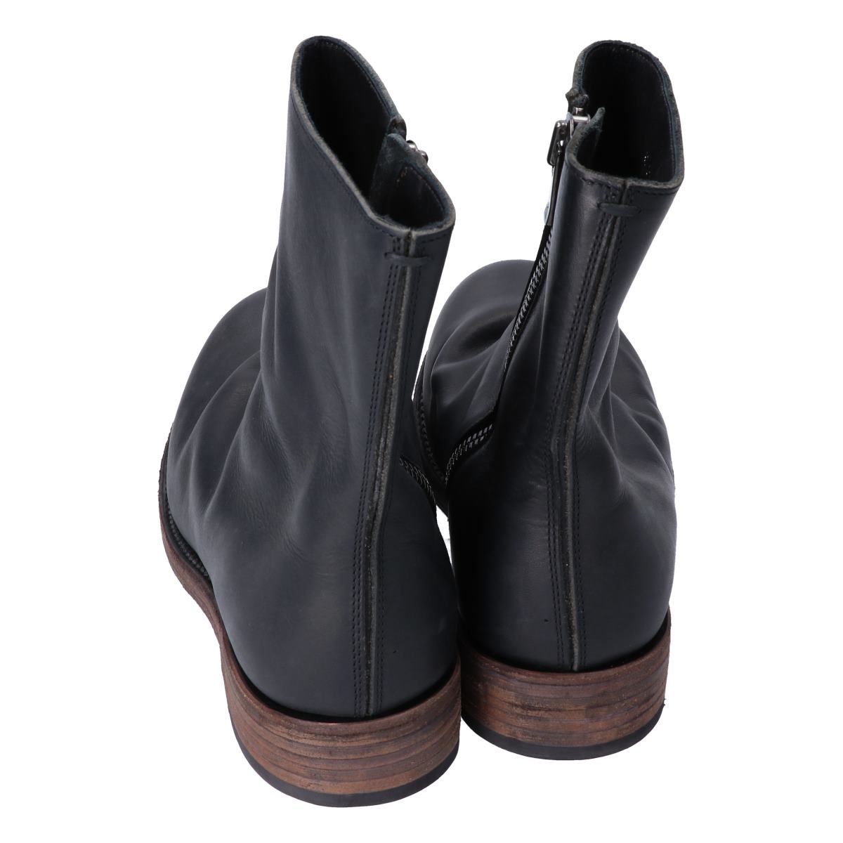 zipper dress boots