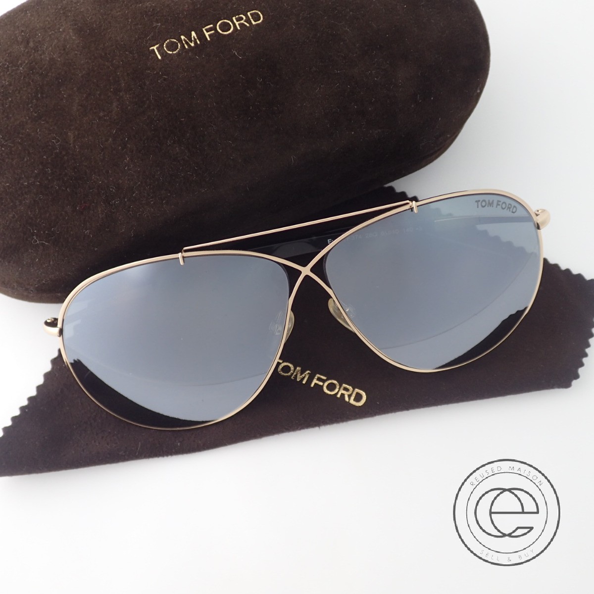 tom ford sunglasses metal frame