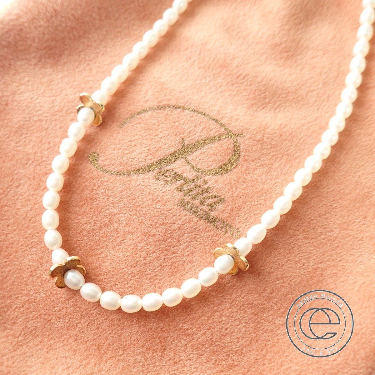 メイルオーダー MIKIMOTO ミキモト K18WG ネックレス チョーカー