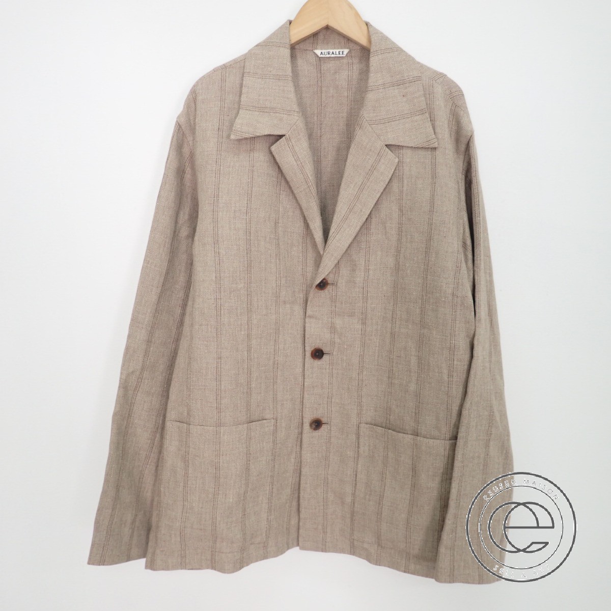 Linen Wool Silk Shark Skin Shirts Jacket on Sale