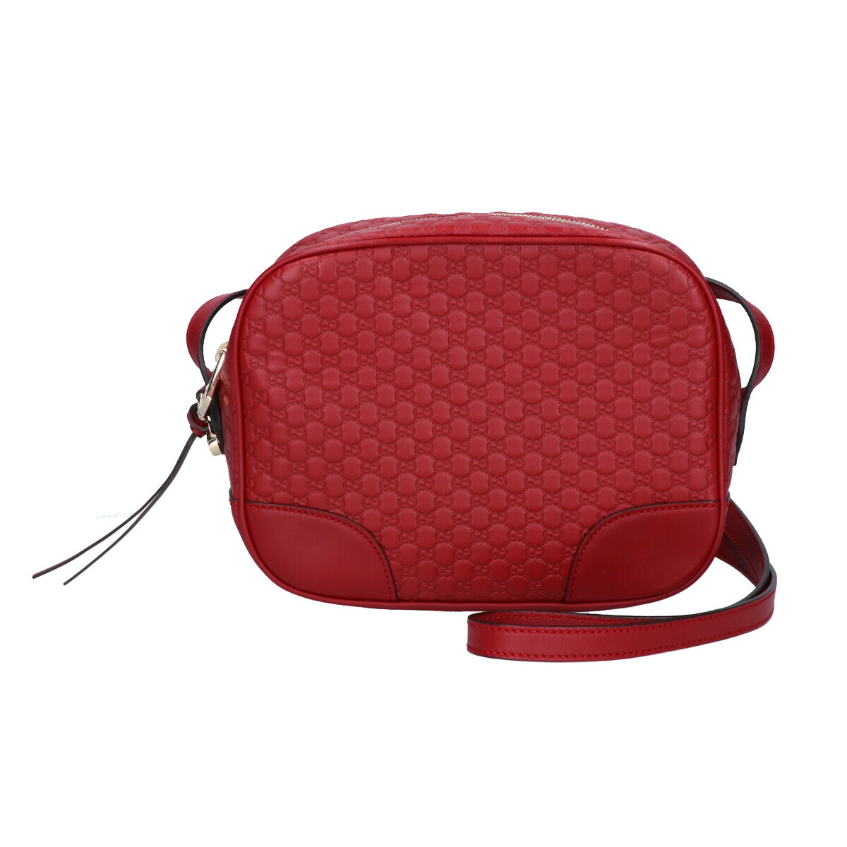 GUCCI Gucci 449413 BREE bully Micro GG Guccissima Crossbody Purse Bag Gucci sima shoulder bag red Lady\u0027s