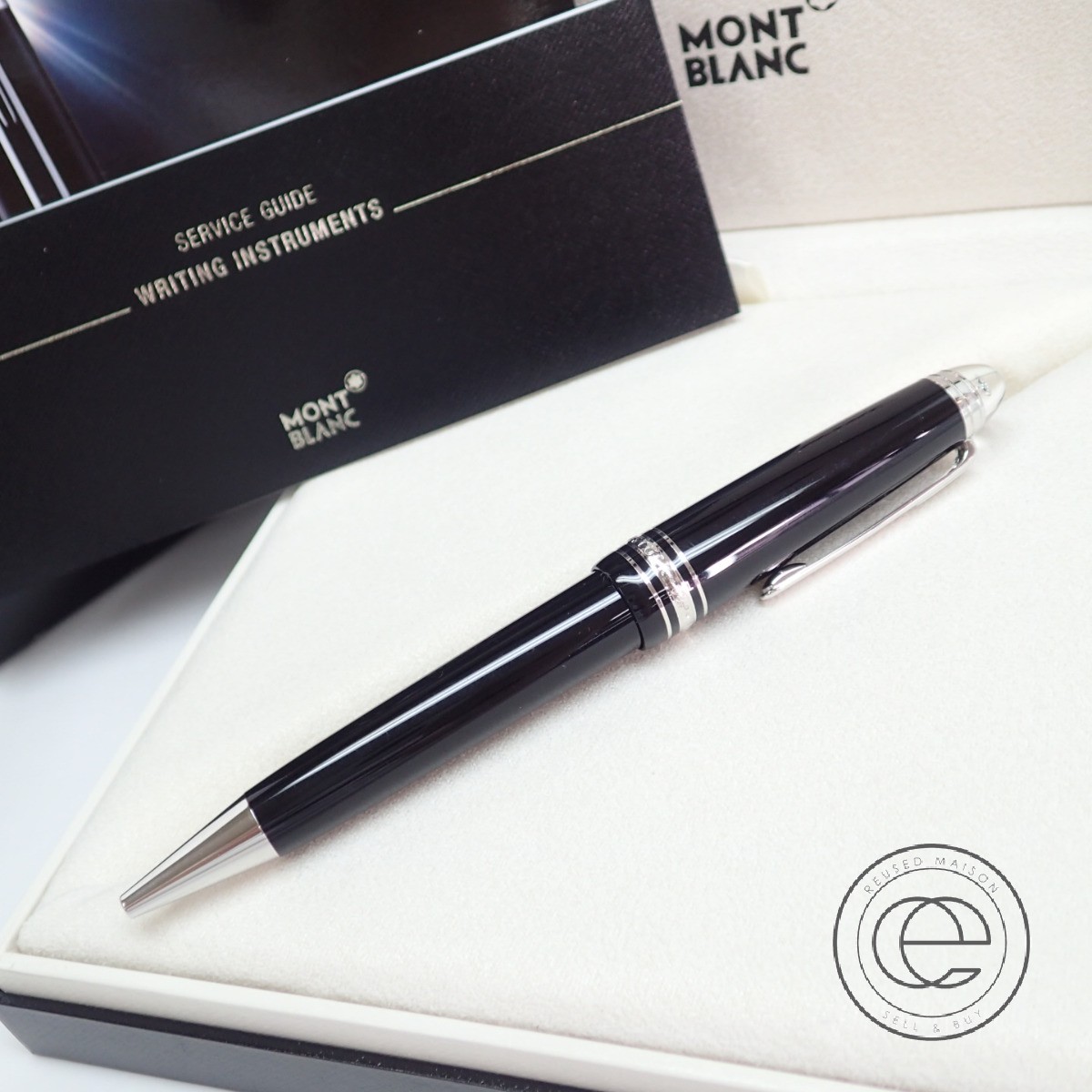 楽天市場 Montblanc モンブラン M Meisterstuck マイスターシュテュック ダイヤモンド ル グラン ボールペン ペン ブラック 中古 ブランドリサイクル エコスタイル