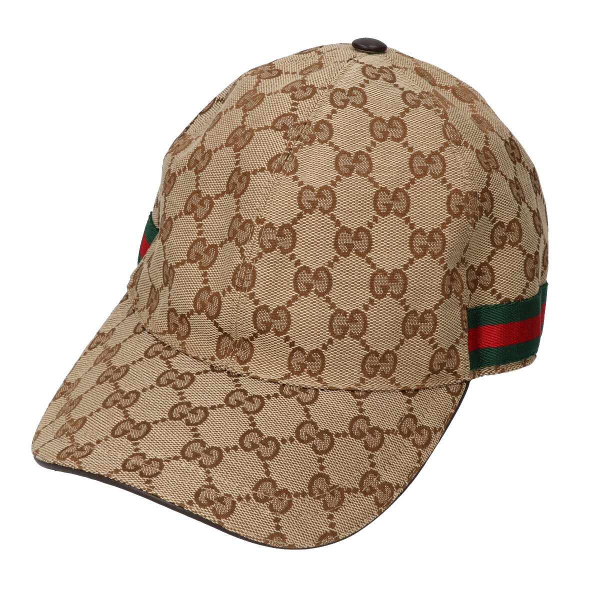 楽天市場 Gucci グッチ 0035 Ggキャンバス ベースボールキャップ 帽子 Xl 60 ベージュ系 中古 ブランドリサイクル エコスタイル