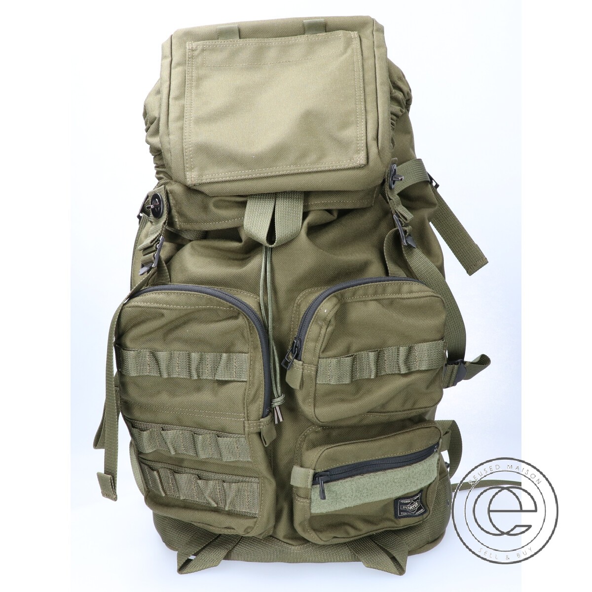 楽天市場 Porter ポーター 381 Shop Original Pals Backpack パルス バックパック カーキ メンズ 中古 ブランドリサイクル エコスタイル